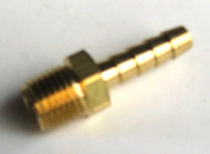 Hosebarb 1/4 X 1/4 Brass