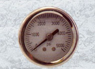 Pressure Gauge 6000 PSI